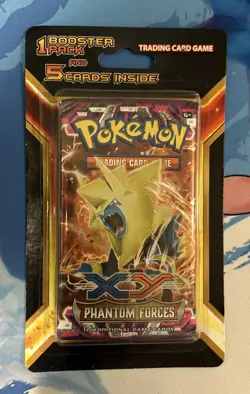 Pokemon TCG XY Phantom Force Blister Booster Pack + 5 Bonus Cards Factory Sealed - Image 3