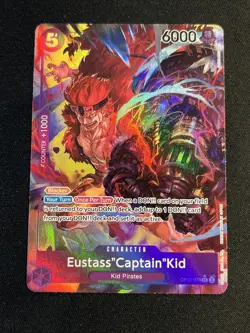 Eustass "Captain" Kid OP05-074 – Alt Art – NM/M – One Piece Card Game OP-05 - Image 1