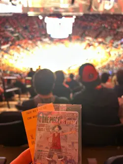 One Piece Monkey.D.Luffy College Basketball Card - Image 1