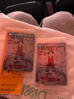 One Piece Monkey.D.Luffy College Basketball Card - Image 4