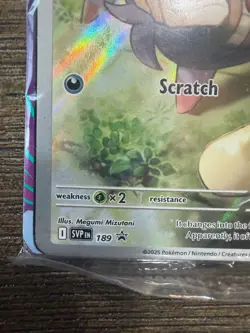 N's Zorua 189 Sv: Journey Together Promo Card Holo sealed - Image 5