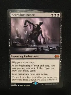 MTG Necrodominance 0102 Modern Horizons 3 NM - Image 1