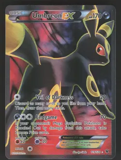 Umbreon EX 119/124 Pokemon TCG XY - Fates Collide LP - Image 1