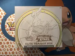Pokemon TCG Brilliant Stars Elite Trainer Box 8 Packs Factory Sealed 820650850127 - Image 1