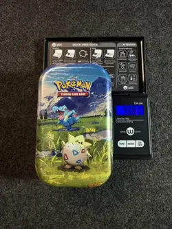98.81g EXTRA HEAVY! - Pokemon Ascended Heroes Mini Tin - Possible GOD PACKU - Image 1