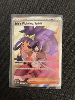 Pokemon TCG Iris's Fighting Spirit Journey Together Full Art Card 180/159 - Image 2