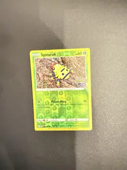 Pokemon GO Spinarak (Peelable Ditto) 006/078 Reverse Holo - LP - Image 3