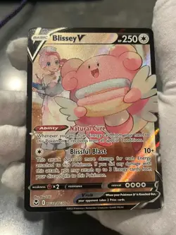 Pokemon TCG Blissey V TG22/TG30 Silver Tempest Trainer Gallery Holo NM - Image 4