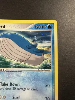 Wailord 14/109 EX Ruby & Sapphire Holo Rare Pokemon LP - Image 4