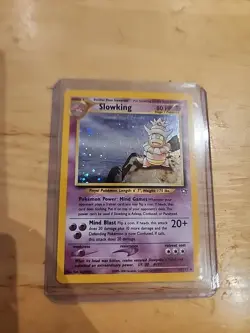 Pokemon TCG Slowking 14/111 Holo Rare Neo Genesis. S5 - Image 1