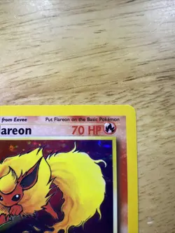 Pokemon TCG Flareon Jungle 3/64 Holo Unlimited LP Condition - Image 4