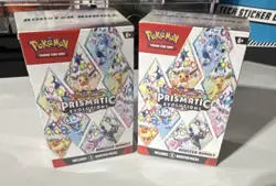 Pokemon TCG Scarlet & Violet Prismatic Evolutions Booster Bundle 2-Pack - Image 1