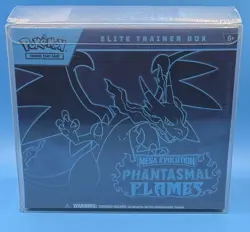 Pokemon Phantasmal Flames Elite Trainer Box ETB Sealed w/ Protector - Image 5