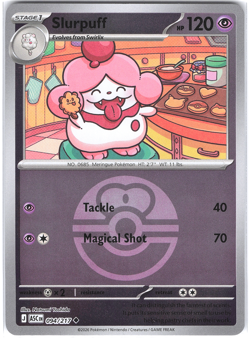 Slurpuff 094/217 Love Ball Reverse Holo Ascended Heroes NM Pokemon TCG - Image 1