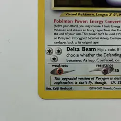Pokemon TCG Porygon2 Neo Revelation Holo Rare 12/64 Stage 1 70 HP 2000 Unlimited - Image 2