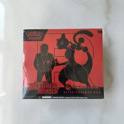 Pokemon Destined Rivals Pokemon Center ETB Elite Trainer Box - NEW SEALED - Image 1