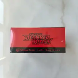 Pokemon Destined Rivals Pokemon Center ETB Elite Trainer Box - NEW SEALED - Image 3
