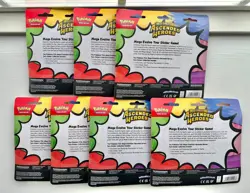 POKEMON ASCENDED HEROES Tech Sticker Collection - Sealed LOT OF 7!! - Image 4