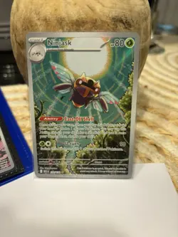 Ninjask 137/132 Pokemon TCG Illustration Rare Mega Evolution - Image 1