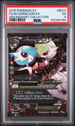 M Gardevoir EX RC31/RC32 Pokemon Generations Radiant Collection PSA 5 FAST SHIP! - Image 1