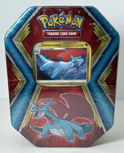 Pokemon Salamence Tin - 3 Booster Packs - Brand New Factory Sealed 2019 - Image 1