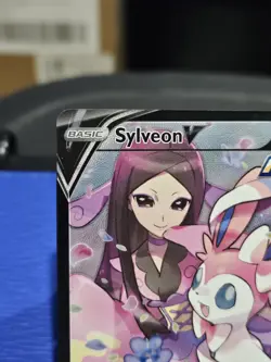 Pokemon Sylveon V Ultra Rare Holo TG14/TG30 Brilliant Stars Trainer Gallery - Image 2