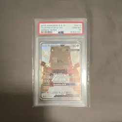 Pokemon Stakataka GX SV74/SV94 Hidden Fates Shiny Vault Holo PSA 10 2019 - Image 1