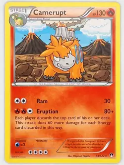 Camerupt 13/122 Pokemon - XY Breakpoint MP - Image 1