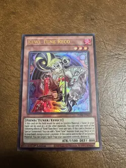 Yu-Gi-Oh! 3 Cards! Lot! Kewl Tune Synchro Starlight Rare & Tune RS & Reco - Image 3