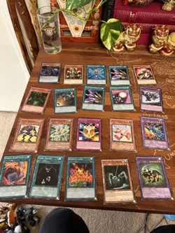 Yu-Gi-Oh Card Lot All Rarities Old Cards. And Sleeves Included/ Box Included - Image 4