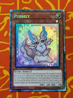 YUGIOH PURRELY COLLECTORS RARE 1ST EDITION NM RA02-EN018 - Image 1