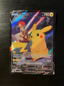Carte Pokemon : Pikachu V TG16/TG30 Origines Perdues Francaise - Image 1
