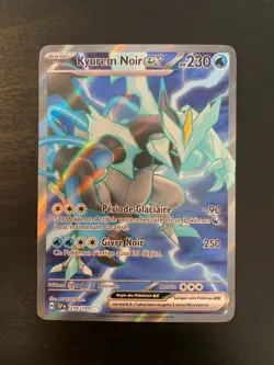 Carte Pokemon : Kyurem Noir EX 218/191 Etincelles Deferlantes Francaise NEUF - Image 1