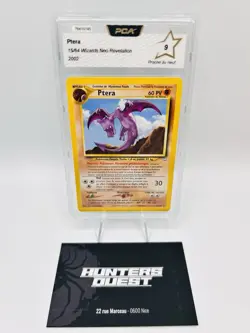 PCA 9 Carte Pokemon Ptera Rare 15/64 Neo Revelation - Image 1