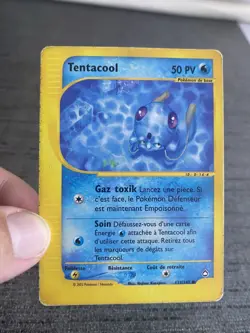 Carte Pokemon Tentacool 113/147 Aquapolis Wizards Francais Occasion - Image 5