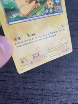 Carte Pokemon Pikachu 27/111 XY03 Poings Furieux Francais OCCASION - Image 3