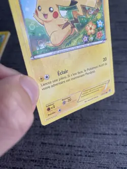 Carte Pokemon Pikachu 27/111 XY03 Poings Furieux Francais OCCASION - Image 4