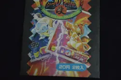 Pokemon Amada sticker booster, 1998, Japanese, 2 stickers, factory sealed, NM - Image 3