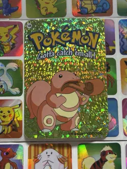 Pokemon 151 Vintage Pocket Monsters Vending HOLO Prism Sticker 2000 Nintendo - Image 2