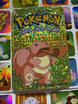 Pokemon 151 Vintage Pocket Monsters Vending HOLO Prism Sticker 2000 Nintendo - Image 3