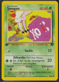 Pokemon - Smogon 58/82- Team Rocket 1.Edition - Deutsch - EX - Image 1