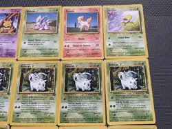Lot de 15 Cartes Pokemon Ed1 Ed2 Wizard Set de Base Jungle Fossile - Image 3