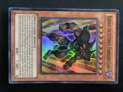 Yugioh Exodius the Ultimate Forbidden Lord CT07-EN024 Super Rare Limited NM - Image 1