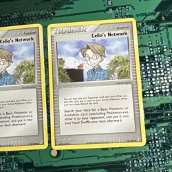 Celio's Network 73/100 EX Crystal Guardians Pokemon Card Trainer Non-Holo 2 - Image 3