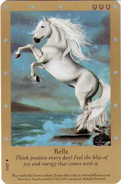 BELLA SARA SERIES 2 - [GOLD/2007] - PICK ANY FOIL/SHINY CARD - Image 1