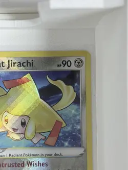 Pokemon Radiant Jirachi Basic Holo Radiant Rare 120/195 Silver Tempest Card - Image 4