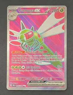 Pokemon Card Yanmega EX 206/182 Destined Rivals - Near Mint - Image 1