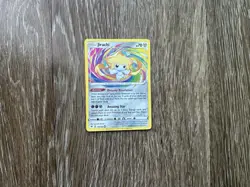 Pokemon Card TCG Jirachi Amazing Rare Holo SWSH04: Vivid Voltage 119/185 NM - Image 1