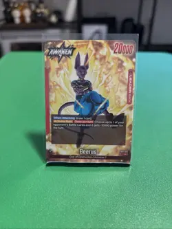 Dragon Ball Super Card Game Beerus Awakened Pulse FB01-002 Regular L - Image 1