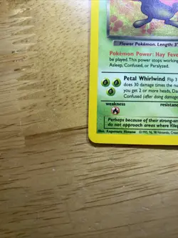 Pokemon TCG Dark Vileplume Holo Card 13/82 LP Condition - Image 5